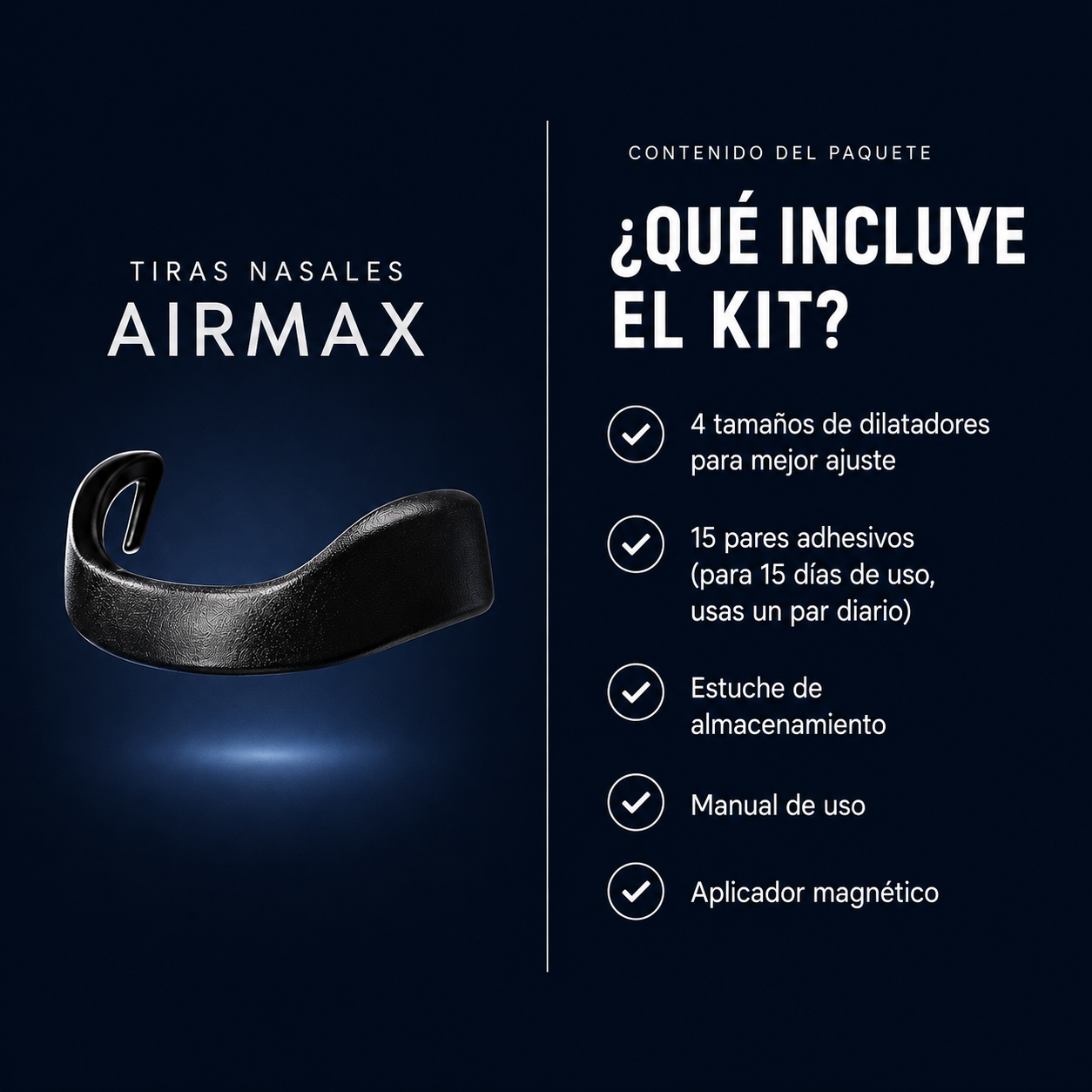 Tiras Nasales AirMax™ (2x1)