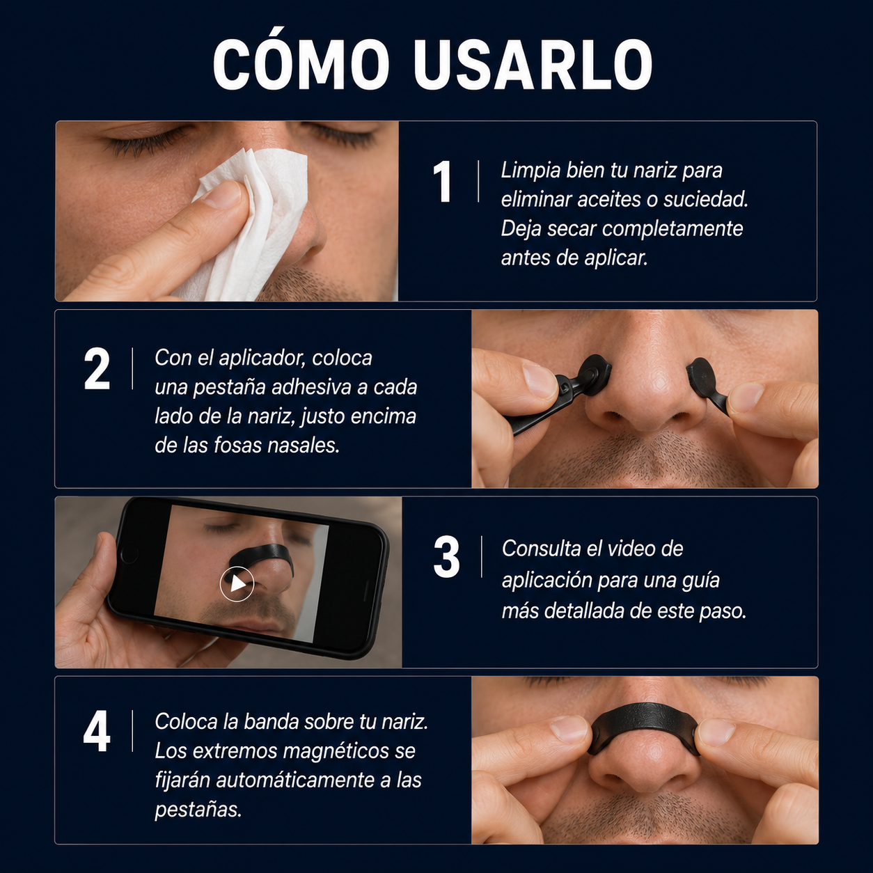 Tiras Nasales AirMax™ (2x1)